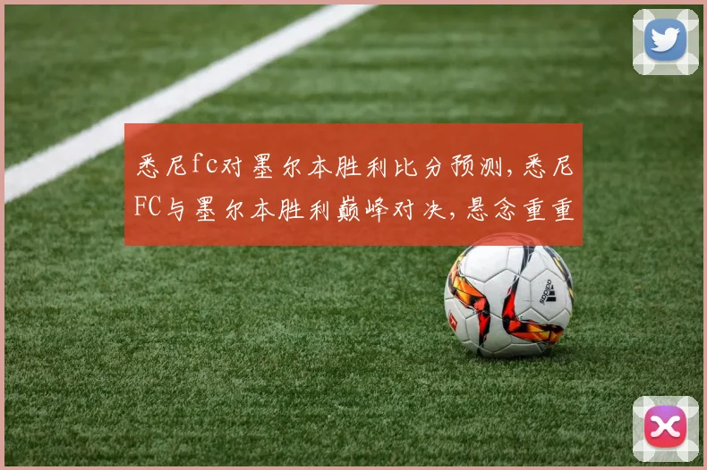 悉尼fc对墨尔本胜利比分预测,悉尼FC与墨尔本胜利巅峰对决,悬念重重,拭目以待