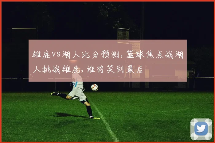雄鹿vs湖人比分预测,篮球焦点战湖人挑战雄鹿,谁将笑到最后